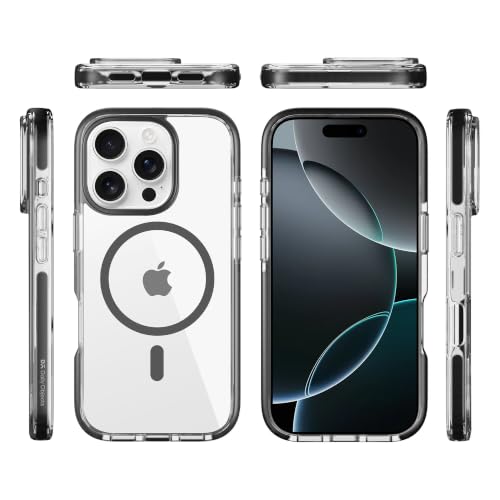 Image of DailyObjects Stride 3.0 Clear MagSafe Phone Case Cover for iPhone 16 Pro Max