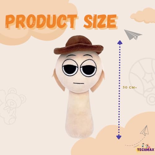 Image of Brown Hat Sprunki Plush Toys
