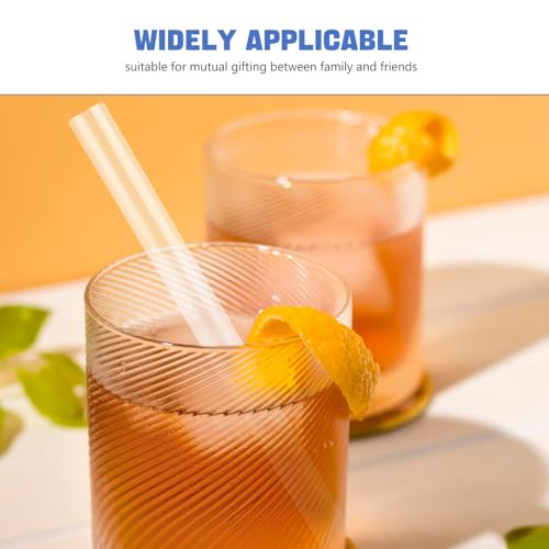 Pitillos plásticos de diámetro ancho para bebidas 23 cm miniatura 3