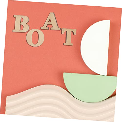Lettres et chiffres bois pour personnaliser vos albums de scrapbooking