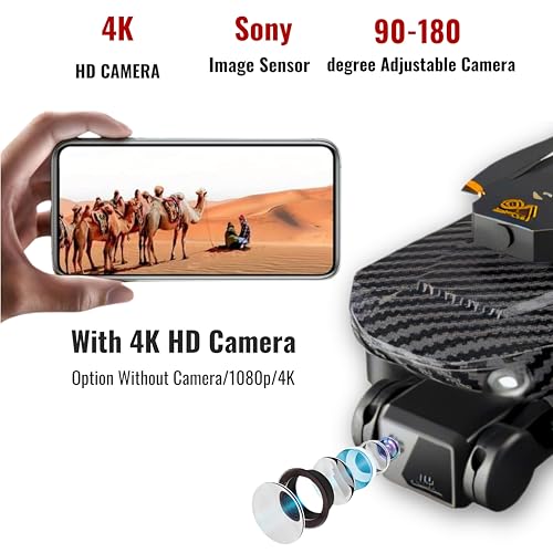 SGM 102 GPS Drone with 8K HD Dual Camera | Brushless Quadcopter with 360° Obstacle Avoidance, Height Hold, One-Key Takeoff & Foldable Design | Perfect for Aerial Photography - Image 6
