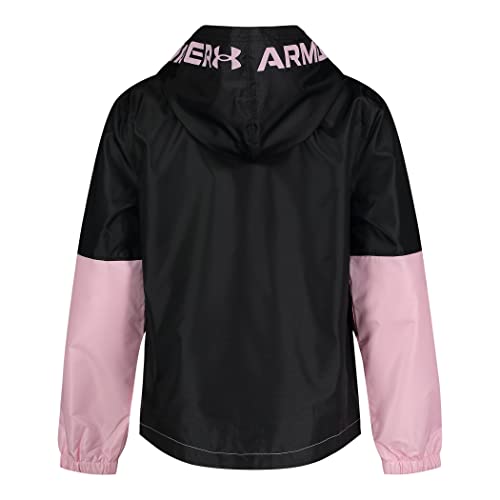 Under Armour Girls' Windbreaker, Zip-up Jacket, Water Repellent and Windproof2