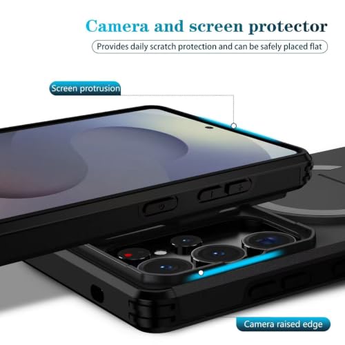 Coque antichoc Samsung S25 FE bleu pour éviter les bris d'écran et de caméra - 4