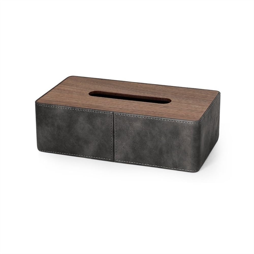 Tissue Holder Dispenser Living Room Household Decoration Tissue Box High-grade Walnut Indoor Dining Table Coffee Drawer for Living Room