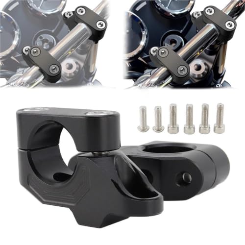 Soporte de manillar extendido con elevación para CRF1100L Africa Twin 6