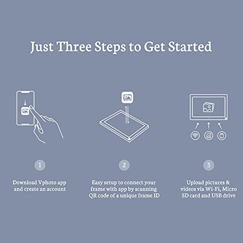 Bsimb 15 Inch Large Digital Picture Frame, Wifi Photo Frame Touch Screen With 16Gb Storage, Auto-Rotate, Share Photos And Videos Via App Email, Wall Mountable, Gift For Grandparents #TOP7