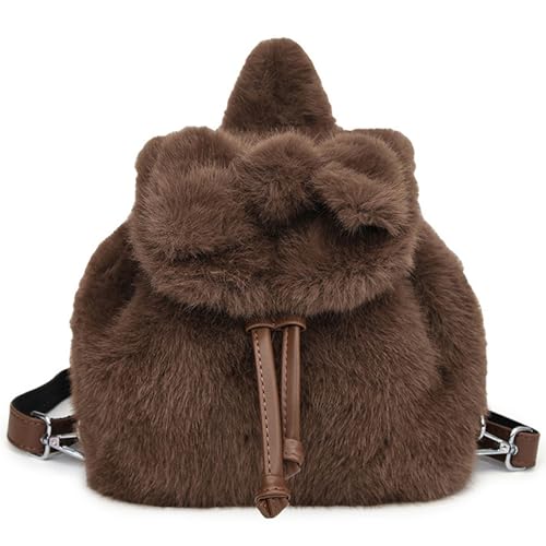 Sac à dos flou marron pour éviter les sacs lourds et encombrants en ville