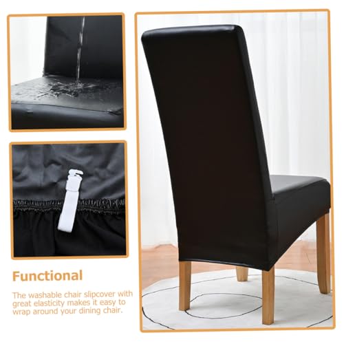Housse de chaise imperméable anti-tache lavable en machine - 8