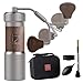 1Zpresso K-Ultra Manual Coffee Grinder Silver with Carrying...