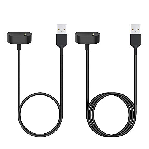2-Pack Charger Cable for Fitbit Inspire HR for Fitbit Inspire for Fitbit Ace 2, Replacement Charging Cable USB Cord for Fitbit Inspire & Inspire HR Smart Watch [1.6ft & 3.3ft]