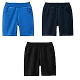 Die Kindershorts mit verschiedenen Einfarbe sind sehr süß und stylisch
