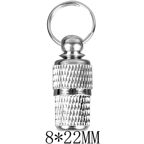 10Pcs Anti-Lost Pet Id Tag Barrel,Stainless Steel Pet Id Tags,Pet Puppy Kitten Id Tags Address Name Label (10) #TOP1