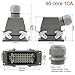 1PCS Heavy Duty Connector 40 pins core Rectangular h16b-hd-040 Industrial Waterproof Socket Male 10A(Lateral line)