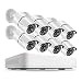 ZOSI 8CH 5.0MP HD Security Cameras System 2TB Hard Drive, 8 x Super 5.0 Megapixel Weatherproof Outdoor/Indoor Day Night Surveillance Bullet Cameras, 8 Channel 5MP (2.5 X 1080P) CCTV DVR Recorder