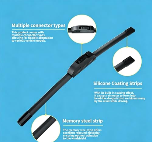 Essuie-glace silicone Nissan Note E11 accessoires balai RHD 2007 - 2