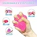 Squishy Fidget Toys Stress for Kids and Adults, Super Solid Squeeze Ball, Sensory for Stress Relief, Birthday, Easter Basket Stuffers and Party Favors(Pink)