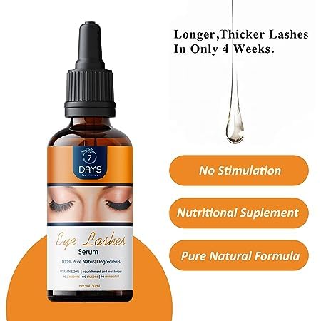 Miniatura 4 de Aceite de suero para el crecimiento de pestañas y potenciador de cejas - 'Dermatologist Certified' - Resultados garantizados en solo 3-4 semanas