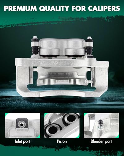 Image of SCITOO Front Left+Right Brake Calipers With Bracket 18-B4890 18-B4891 Compatible For Dodge Ram 1500 2006-2008 For Dodge Ram 2500 2003-2008 For Dodge Ram 3500 2003-2008