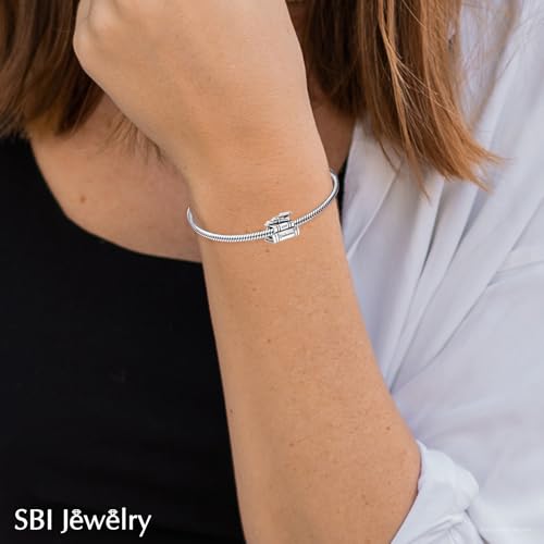 Image of Class 2026 Graduation Graduate Charm Compatible with Pandora Charms Bracelets for 2025 University Master Phd Graduation Bead Jewelry Gifts
