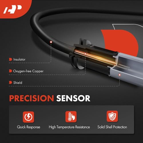 Image of A-Premium Front Disc Brake Pad Wear Sensors Compatible with BMW 330i 2019-2021, 330i xDrive 2019-2021, M340i 2020-2021, M340i xDrive 2020-2021