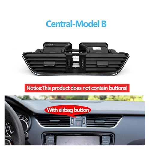 Bouche d'aération tableau de bord Skoda Octavia 2015-2021 pour réparer la ventilation - 2