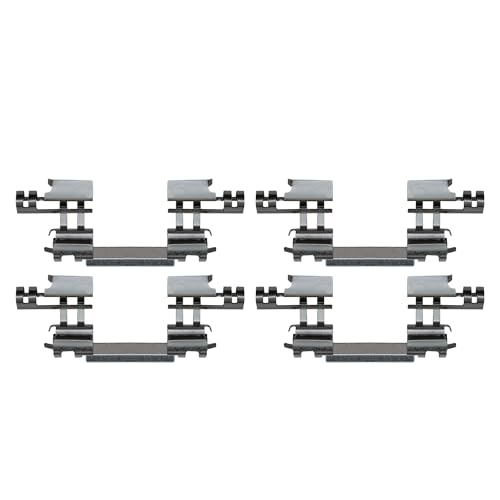 Image of Detroit Axle - Front Brake Pads for 2014-2018 Mazda 3 Sport 2016-2022 CX-3, Ceramic Brake Pads w /Hardware 2017 Replacement