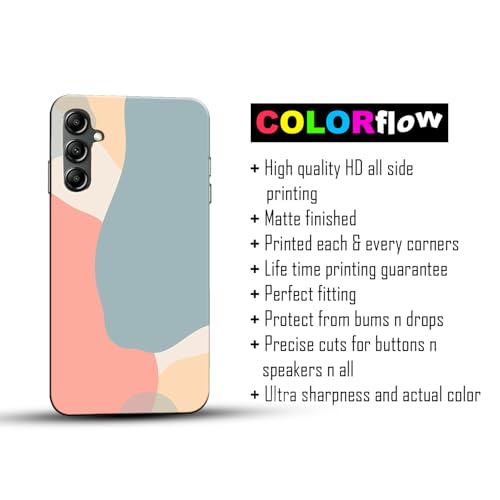 Image of COLORflow Back Cover Compatible with Samsung Galaxy A14 5G / 4G | Beautiful Stone Marble | Designer Printed Hard CASE Bumper Back Cover Compatible with Samsung Galaxy A14 5G / 4G