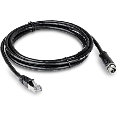 Câble Ethernet industriel M12 RJ45 TRENDnet connecter appareil PoE sur switch ferroviaire