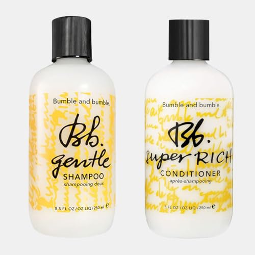 Bumble and Bumble Gentle Shampoo and Super Rich Contioner 8.5 OZ Set Bumble and Bumble Gentle Shampoo and Super Rich Contioner 8.5 OZ Set