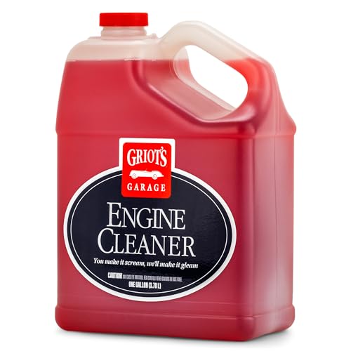 Griot's Garage Engine Cleaner for Car, Motorcycle, Boat, RV, and Truck, Oil, Dirt, and Grime Remover, 11158, One Gallon