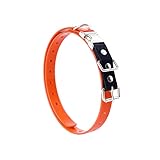 ETPET Quick Snap Bungee Dog Collar Strap with D Ring for Most of Electronic Training Shock Collar Re