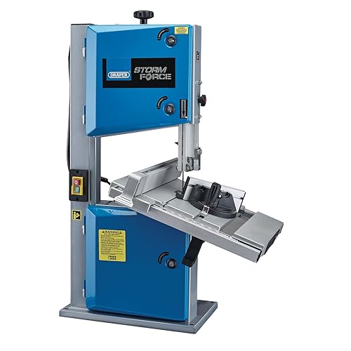 Draper 98468 Bandsaw 420W, 245mm, Silver and Blue, One Size