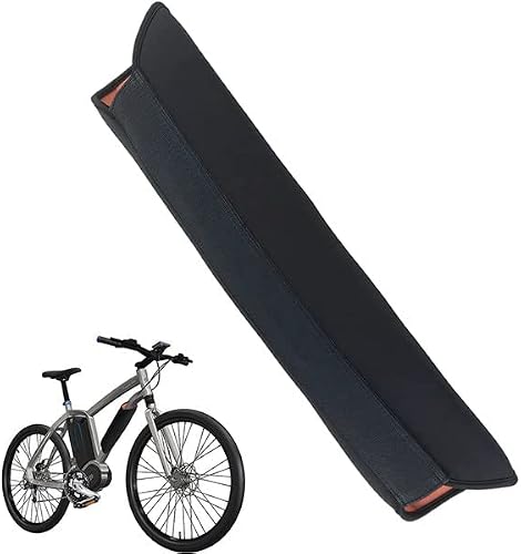 Tasche Waterproof Bag for Ebike Lithium Battery Upgrade Elastic Neoprene Dustproof Anti-Mud Cover Bicycle Accessories, Black