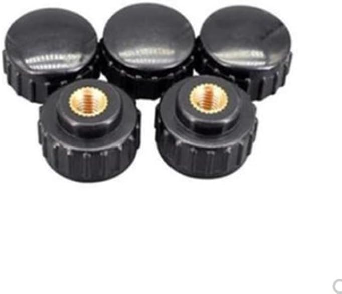 20pcs M3/M4/M5/M6/M8 Plastic knurled hand tighten thumb nut - (Size: M6)
