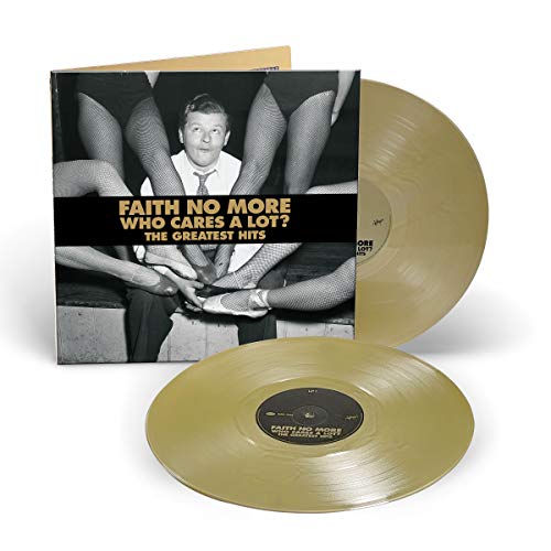 Album art for Who Cares A Lot: The Greatest Hits [Limited Gold Colored Vinyl] by Faith No More