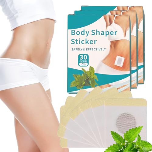 Sporgo 120 parches adelgazantes para adelgazar rápido quemador de grasa, parche adelgazante para pérdida de peso, placa quemagrasas para vientre de cerveza, grasa abdominal, cintura seca