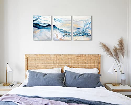 Large Canvas Wall Art Beach Decor Ocean Coastal Pictures For Living Room Wall Decoration Blue Wall Decor Graffiti Navy Blue Wall Painting Nautical Decor For Bedroom Dining Room Kitchen Room House #TOP3