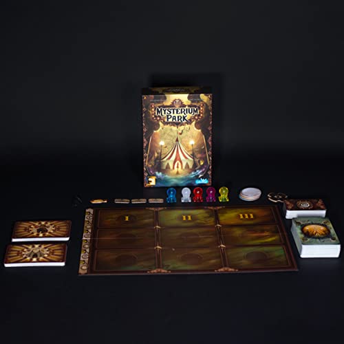 Galapagos, Mysterium Park, Jogo de Tabuleiro de Investigação para Amigos, 2 a 6 jogadores, 28 minuto