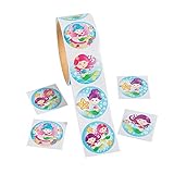 Fun Express Mermaid Stickers - 100 pc. Assorted styles