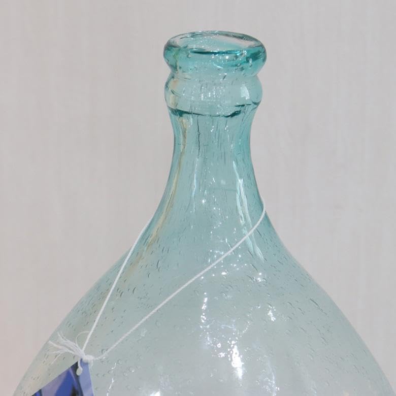 シャビーシック ガラス花瓶 ブルー Lサイズ シャビーシック ガラス花瓶 ブルー Lサイズ 【公式通販】