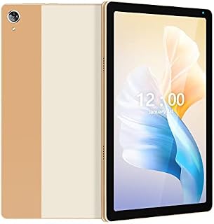 HiGrace Tablet 10.4 inch, Android 11 Tablet with Quad-core Processor, 2GB RAM 32GB ROM, 1332 * 800 HD IPS, 6000mAh, Bluetooth, Type C, Wifi Tablet PC (Gold)