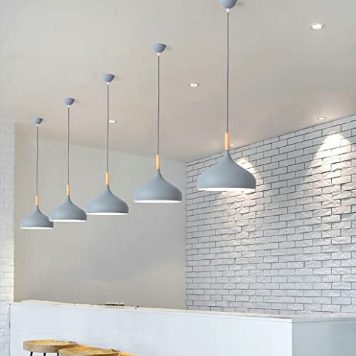 Pendente De Quarto Moderno Nórdico Pequeno Com Abajur De Alumínio, Luminária De Teto Simples Para De