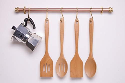 Copper Utensil Rail | Pot And Pan Rail