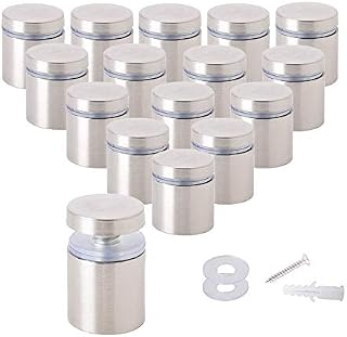 Osring 1 Inch x 1 Inch Sign Standoffs Mounting Hardware, Wall Standoff Holder