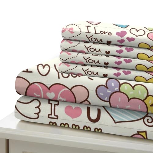Housse de couette microfibre résistante 135x200 parure de lit fermeture éclair confortable