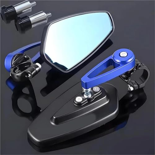 Espejos retrovisores para motocicleta Kawasaki Z750 con visión angular ampliada