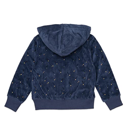 Kids Baby Girls Tracksuit Velour Hooded Jogger Pants Set Sweatsuit 2-10Years gift3