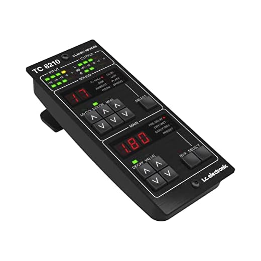 TC Electronic TC8210-DT Classic Mixing Reverb Plug-in with Optional Hardware Controller and Signature Presets