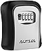 Produktbild AUTSCA Schlüsseltresor Schlüsselsafe Mit 4-stelligem ZahlencodeSchlüsselbox mit Zahlenkombinationwasserdicht und rostfrei, Key Safe, Key Lock Box zur Wandmontage