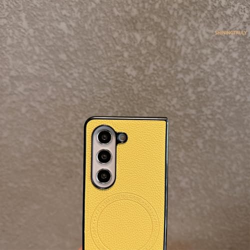 Étui ZFold 3 cuir PU noir housse compatible charge induction - 6